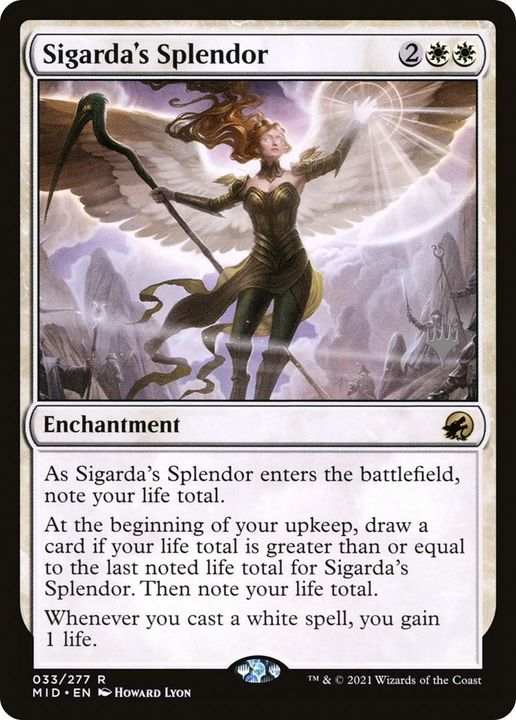 Sigarda's Splendor in the group Magic the Gathering / Types / Enchantment / Enchantment at Proxyprinters.com (36399)