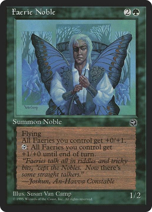 Faerie Noble in the group Magic the Gathering / Types / Colors / Green at Proxyprinters.com (364)