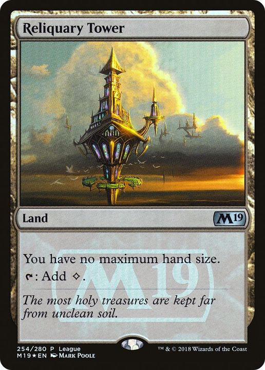 Reliquary Tower in the group Magic the Gathering / Sets / Core Set 2019 Promos at Proxyprinters.com (36418)