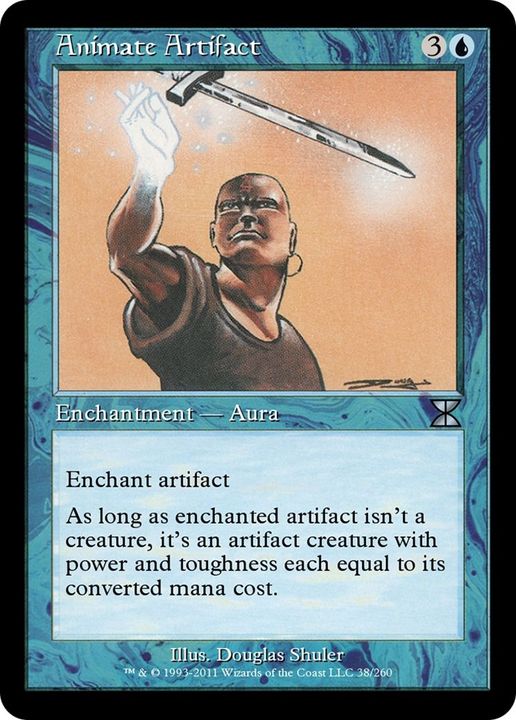 Animate Artifact in the group Magic the Gathering / Types / Colors / Blue at Proxyprinters.com (36425)