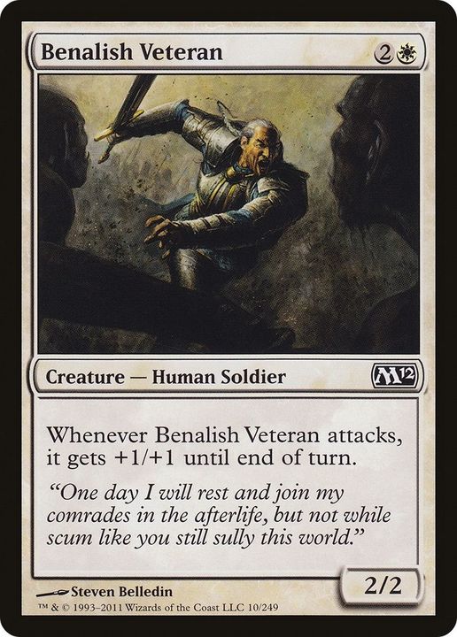 Benalish Veteran in the group Magic the Gathering / Types / Creatures / Human at Proxyprinters.com (3645)