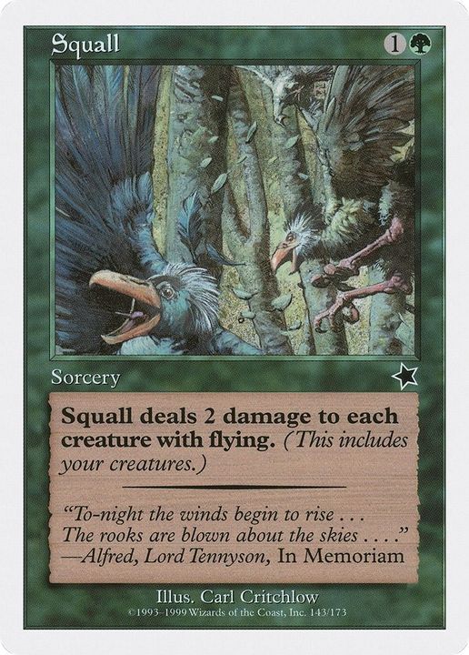 Squall in the group Magic the Gathering / Types / Colors / Green at Proxyprinters.com (36452)