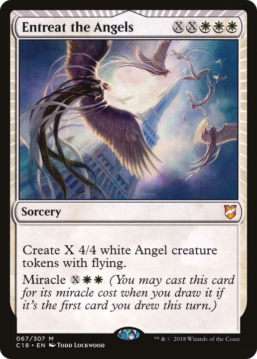 Entreat the Angels in the group Magic the Gathering / Types / Colors / White at Proxyprinters.com (3647)