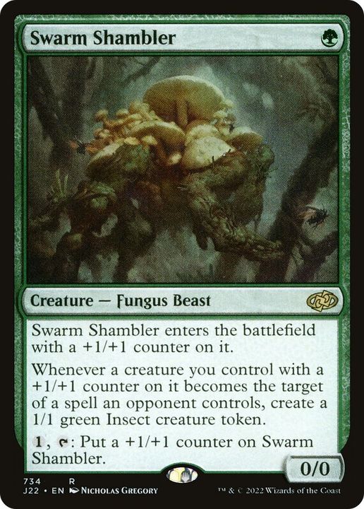 Swarm Shambler in the group Magic the Gathering / Sets / Jumpstart 2022 at Proxyprinters.com (36471)