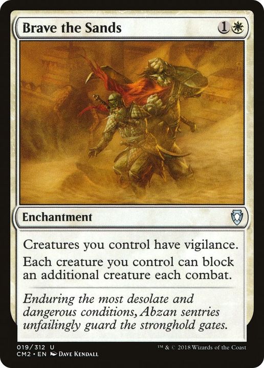 Brave the Sands in the group Magic the Gathering / Sets / Commander Anthology Volume II at Proxyprinters.com (3651)