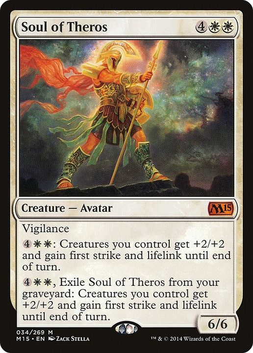 Soul of Theros in the group Magic the Gathering / Types / Colors / White at Proxyprinters.com (36512)