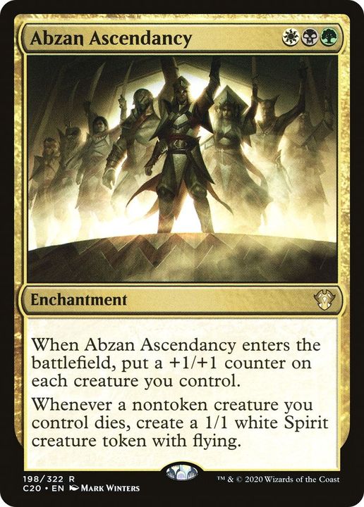 Abzan Ascendancy in the group Magic the Gathering / Sets / Commander 2020 at Proxyprinters.com (36518)