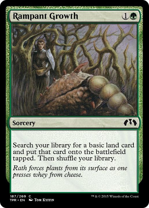 Rampant Growth in the group Magic the Gathering / Types / Colors / Green at Proxyprinters.com (36530)