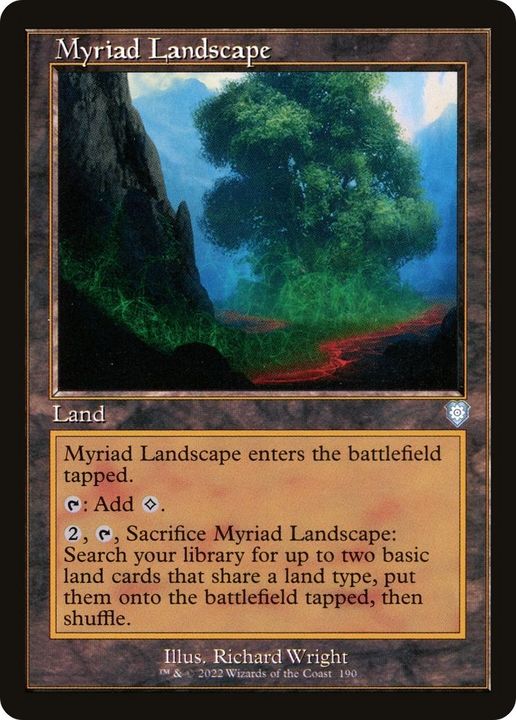 Myriad Landscape in the group Magic the Gathering / Types / Colors / Colorless at Proxyprinters.com (3658)