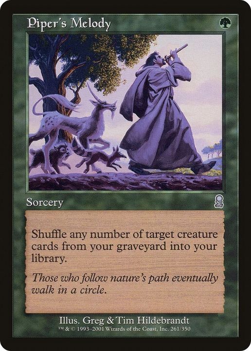 Piper's Melody in the group Magic the Gathering / Types / Colors / Green at Proxyprinters.com (36627)