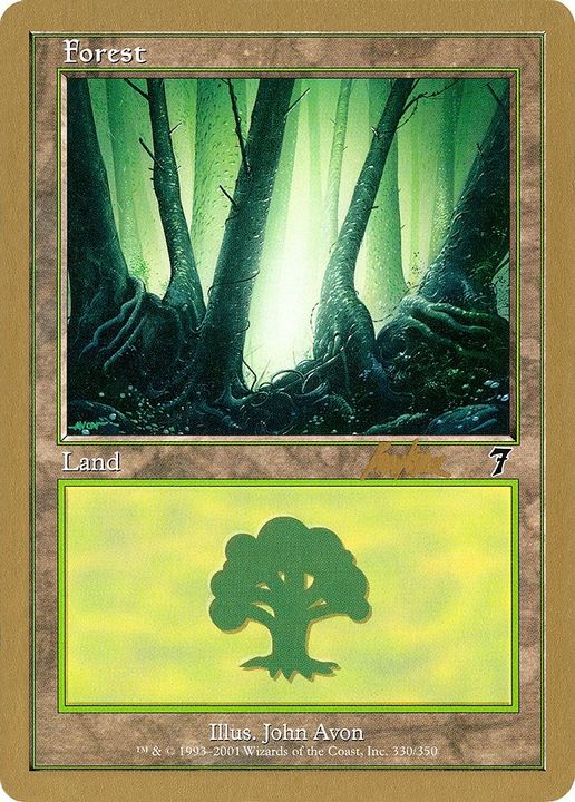 Forest in the group Magic the Gathering / Sets / World Championship Decks 2002 at Proxyprinters.com (36649)