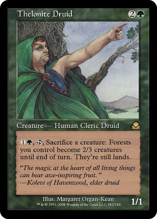 Thelonite Druid in the group Magic the Gathering / Types / Creatures / Human at Proxyprinters.com (36665)