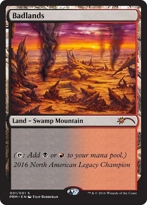 Badlands in the group Magic the Gathering / Types / Land / Mountain at Proxyprinters.com (36667)