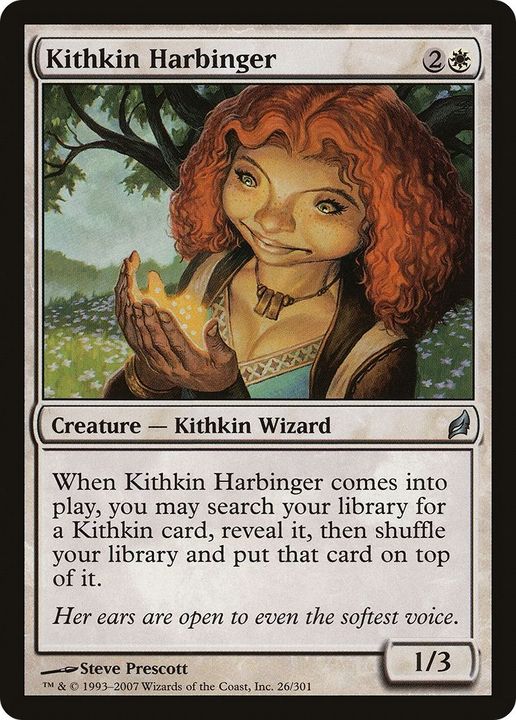 Kithkin Harbinger in the group Magic the Gathering / Types / Creatures / Wizard at Proxyprinters.com (36719)