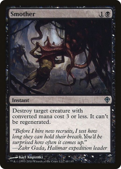 Smother in the group Magic the Gathering / Types / Colors / Black at Proxyprinters.com (3672)