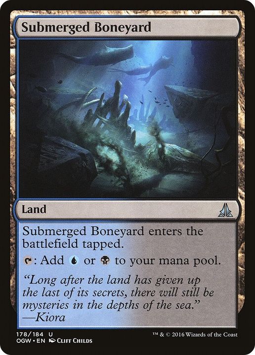 Submerged Boneyard in the group Magic the Gathering / Sets / Oath of the Gatewatch Promos at Proxyprinters.com (36728)