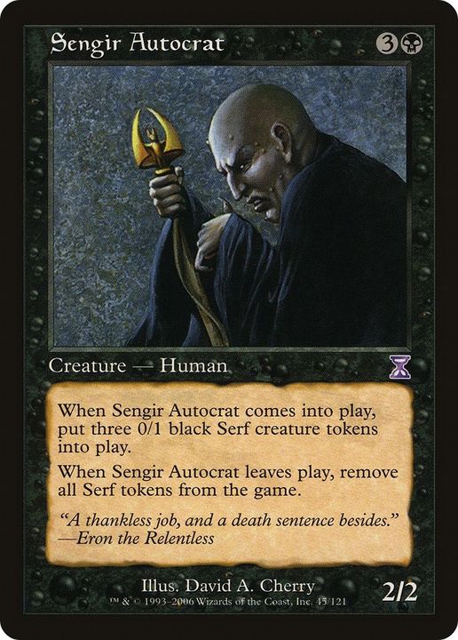 Sengir Autocrat in the group Magic the Gathering / Sets / Time Spiral Timeshifted at Proxyprinters.com (36731)