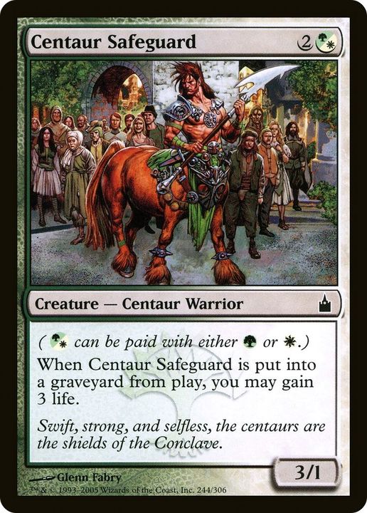 Centaur Safeguard in the group Magic the Gathering / Types / Colors / Multicolors / G, W at Proxyprinters.com (36734)