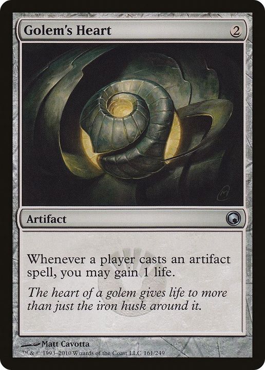 Golem's Heart in the group Magic the Gathering / Types / Artifacts / Artifact at Proxyprinters.com (36735)