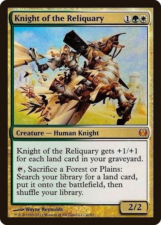 Knight of the Reliquary in the group Magic the Gathering / Types / Colors / Multicolors / G, W at Proxyprinters.com (36752)