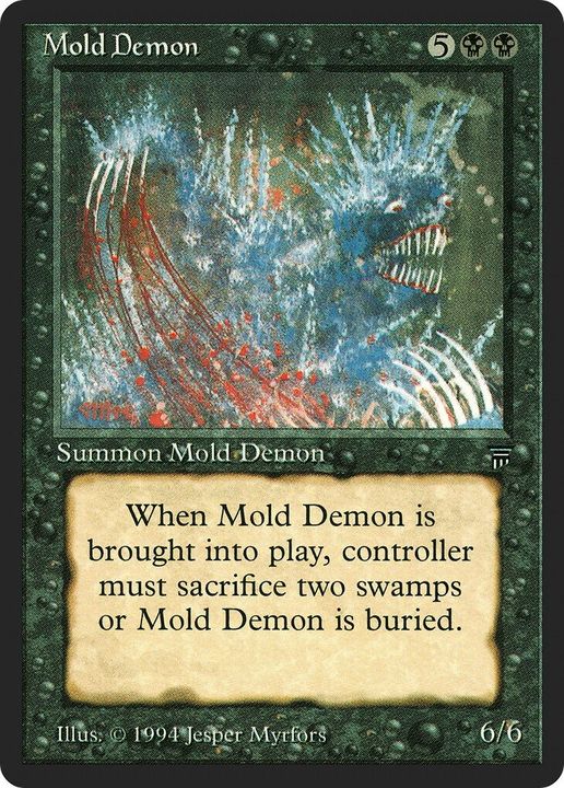 Mold Demon in the group Magic the Gathering / Types / Colors / Black at Proxyprinters.com (36768)