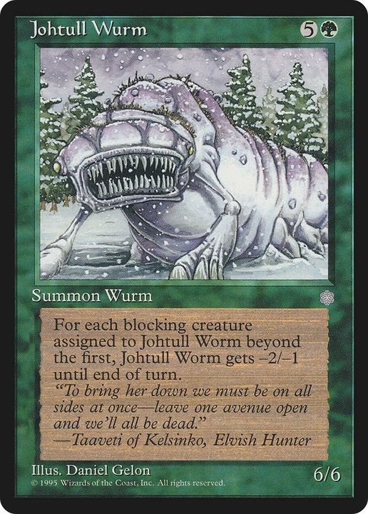 Johtull Wurm in the group Magic the Gathering / Sets / Iconic Masters at Proxyprinters.com (36780)