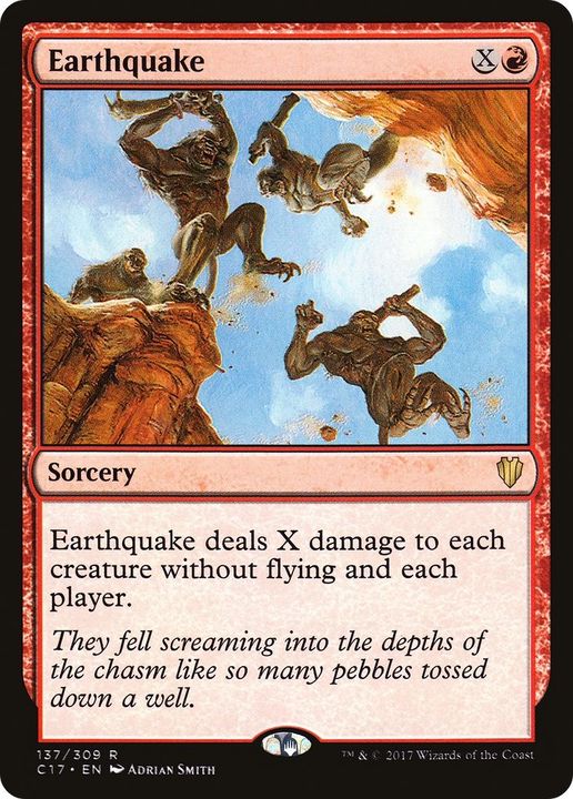 Earthquake in the group Magic the Gathering / Sets / Commander 2017 at Proxyprinters.com (36783)