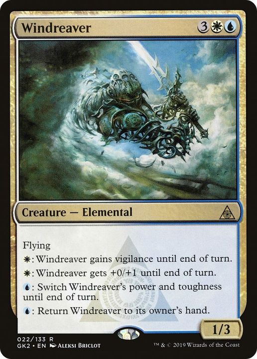 Windreaver in the group Magic the Gathering / Types / Colors / Multicolors / U, W at Proxyprinters.com (3684)