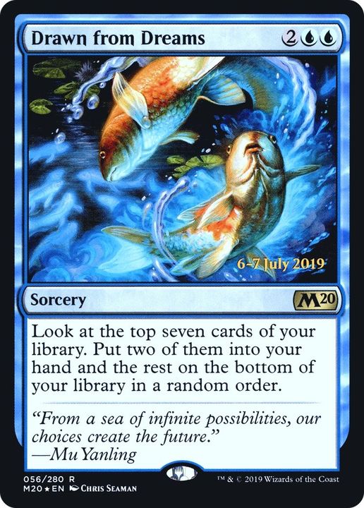 Drawn from Dreams in the group Magic the Gathering / Sets / Core Set 2020 Promos at Proxyprinters.com (36841)