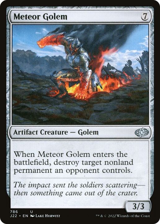 Meteor Golem in the group Magic the Gathering / Types / Colors / Colorless at Proxyprinters.com (36846)