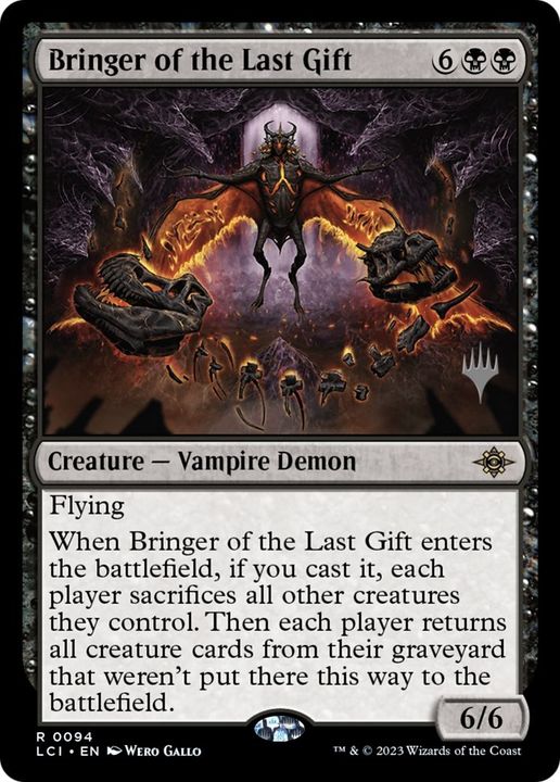 Bringer of the Last Gift in the group Magic the Gathering / Types / Colors / Black at Proxyprinters.com (36847)