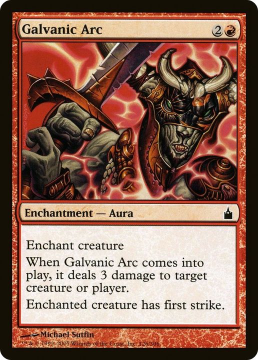 Galvanic Arc in the group Magic the Gathering / Types / Colors / Red at Proxyprinters.com (36865)