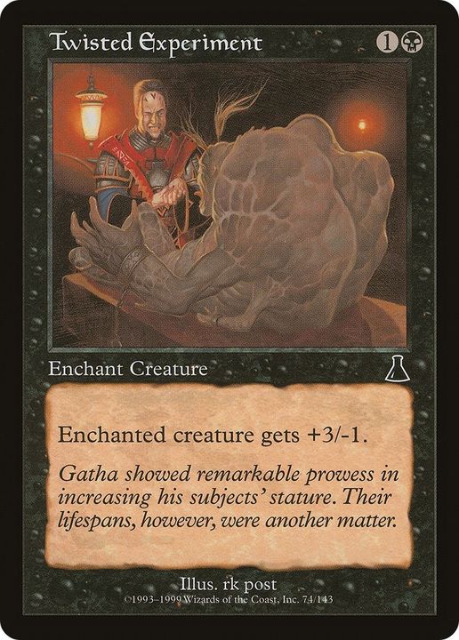 Twisted Experiment in the group Magic the Gathering / Types / Colors / Black at Proxyprinters.com (36889)