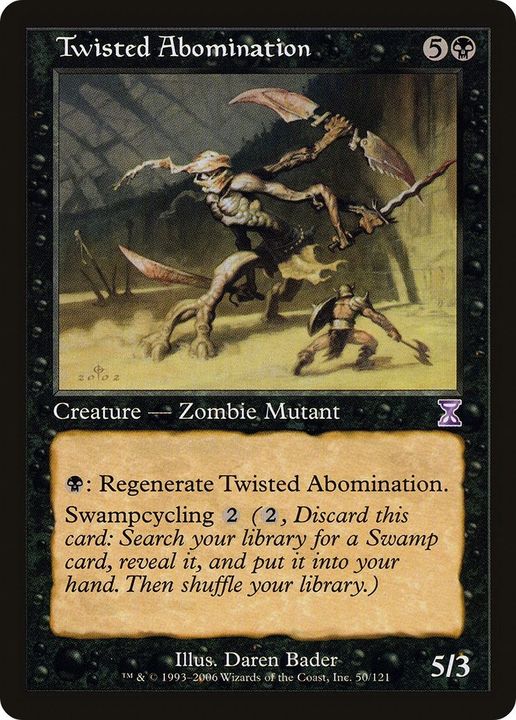 Twisted Abomination in the group Magic the Gathering / Types / Creatures / Zombie at Proxyprinters.com (36895)