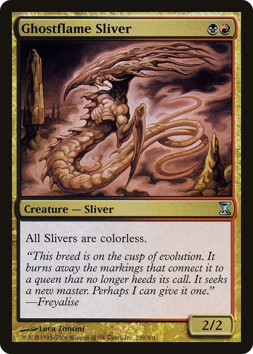 Ghostflame Sliver in the group Magic the Gathering / Sets / Time Spiral at Proxyprinters.com (36905)