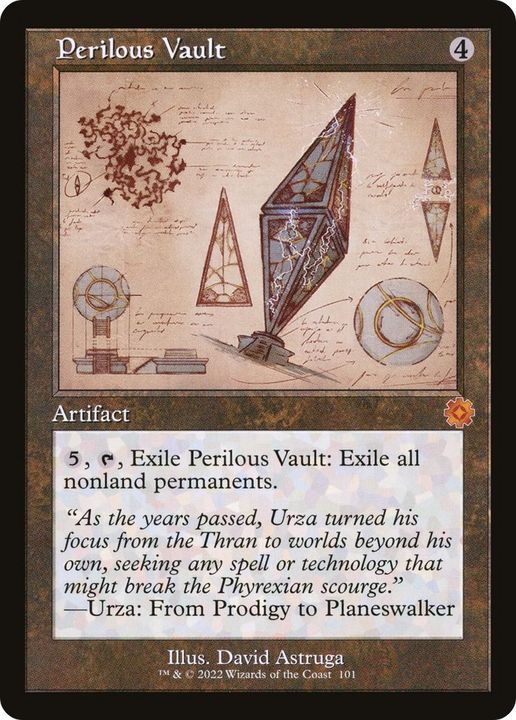 Perilous Vault in the group Magic the Gathering / Sets / The Brothers' War Retro Artifacts at Proxyprinters.com (36919)