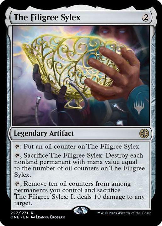 The Filigree Sylex in the group Magic the Gathering / Sets / Phyrexia: All Will Be One Promos at Proxyprinters.com (36928)