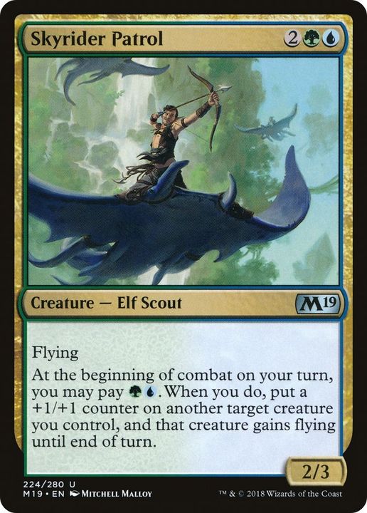 Skyrider Patrol in the group Magic the Gathering / Sets / Core Set 2019 at Proxyprinters.com (36939)