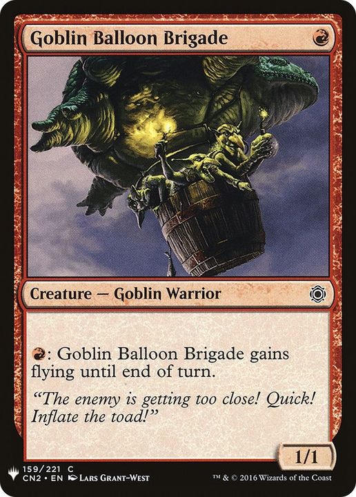 Goblin Balloon Brigade in the group Magic the Gathering / Types / Creatures / Warrior at Proxyprinters.com (36951)