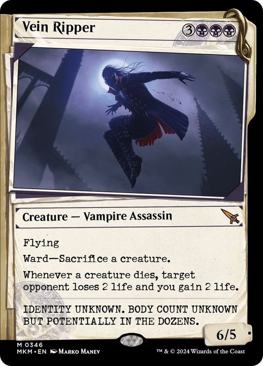 Vein Ripper in the group Magic the Gathering / Types / Colors / Black at Proxyprinters.com (36957)