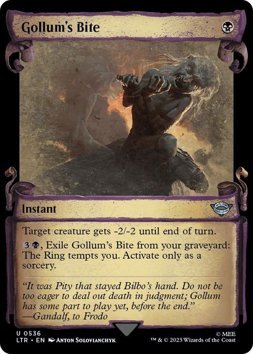 Gollum's Bite in the group Singles at Proxyprinters.com (36959)