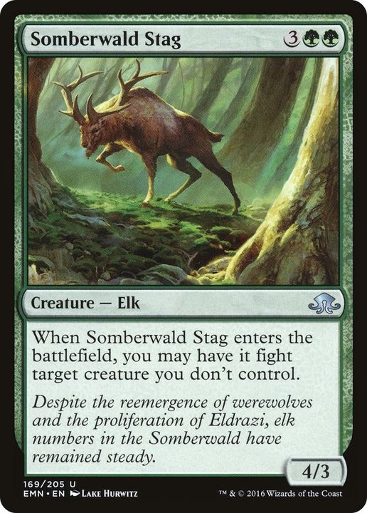 Somberwald Stag in the group Magic the Gathering / Sets / Eldritch Moon at Proxyprinters.com (36960)