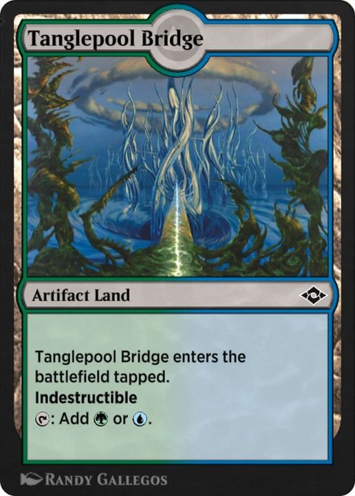 Tanglepool Bridge in the group Magic the Gathering / Types / Colors / Colorless at Proxyprinters.com (36964)