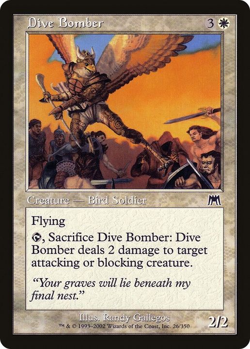 Dive Bomber in the group Magic the Gathering / Types / Colors / White at Proxyprinters.com (36966)