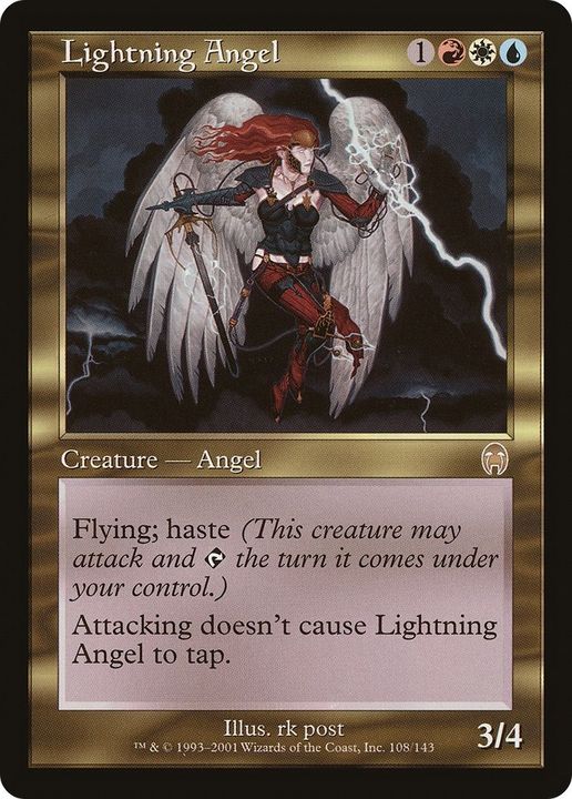 Lightning Angel in the group Magic the Gathering / Sets / Apocalypse at Proxyprinters.com (36972)