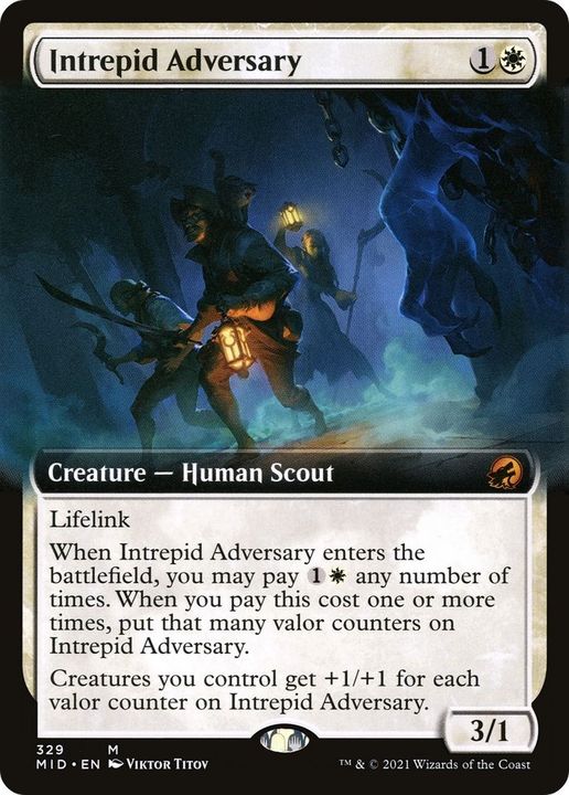 Intrepid Adversary in the group Magic the Gathering / Types / Creatures / Human at Proxyprinters.com (36981)