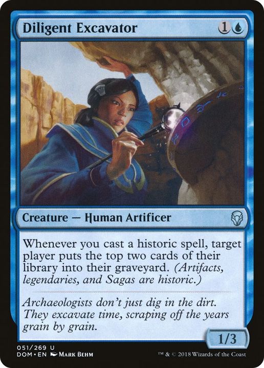 Diligent Excavator in the group Magic the Gathering / Types / Creatures / Human at Proxyprinters.com (36990)