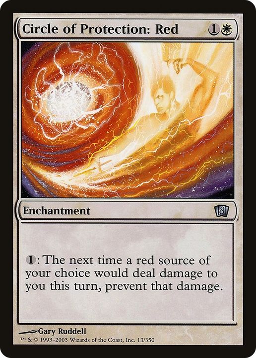 Circle of Protection: Red in the group Magic the Gathering / Types / Enchantment / Enchantment at Proxyprinters.com (36991)