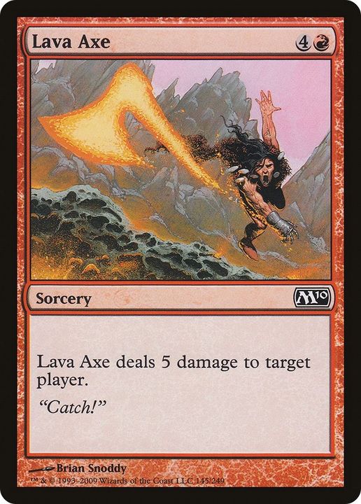 Lava Axe in the group Magic the Gathering / Types / Colors / Red at Proxyprinters.com (3700)