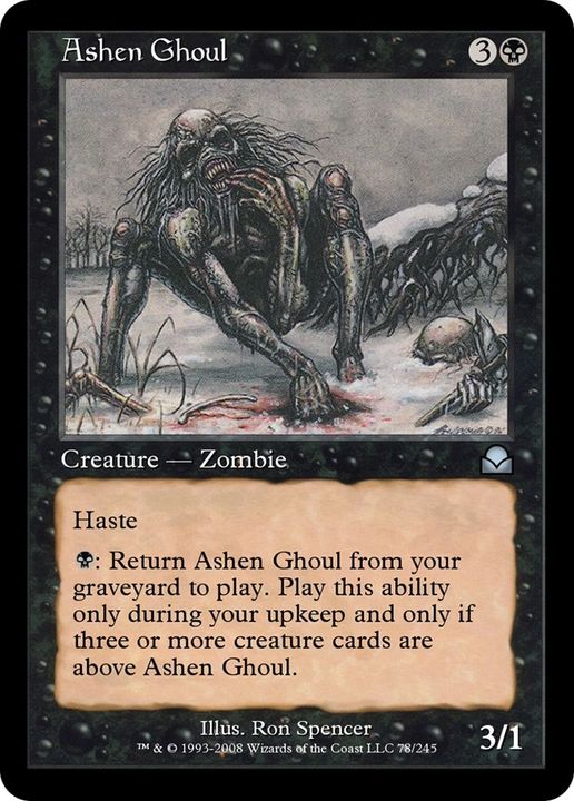 Ashen Ghoul in the group Magic the Gathering / Types / Creatures / Zombie at Proxyprinters.com (37023)